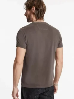 APPLIQUE SKULL TEE-John Varvatos Best