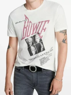BOWIE SERIOUS MOONLIGHT TEE-John Varvatos Clearance