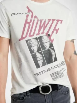 BOWIE SERIOUS MOONLIGHT TEE-John Varvatos Clearance