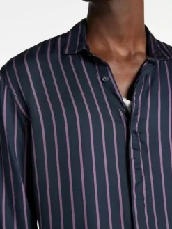BOWIE STRIPED SHIRT-John Varvatos Hot