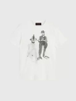 BOWIE WITH DOG TEE-John Varvatos Online