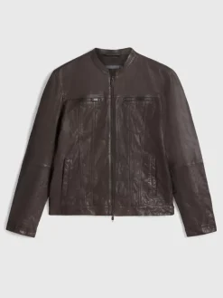BRANDO BAND COLLAR JACKET-John Varvatos Hot
