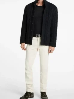 BRANDT CABLE SWEATER-John Varvatos Hot