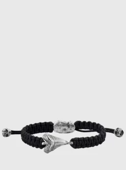 CORDED SHARK TOOTH BRACELET-John Varvatos Discount