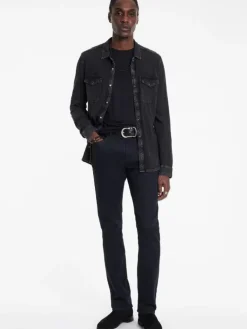 J701 - BLACK WEFT-John Varvatos New