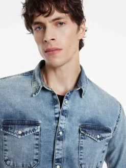 MARSHALL WESTERN SHIRT-John Varvatos Online