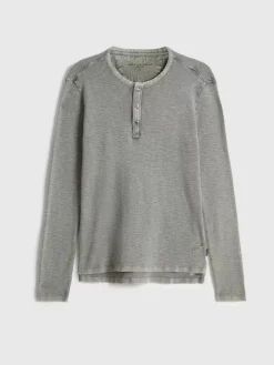 MEMPHIS WAFFLE HENLEY-John Varvatos Discount