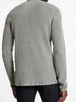 MEMPHIS WAFFLE HENLEY-John Varvatos Discount