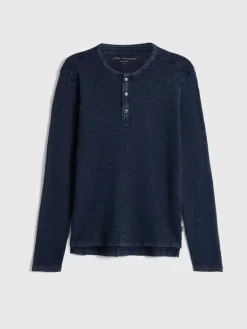 MEMPHIS WAFFLE HENLEY-John Varvatos Best