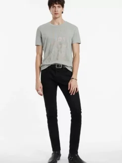 PHOTO EMBROIDERY TEE-John Varvatos New