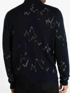PIERRE MOCK NECK SWEATER-John Varvatos Outlet