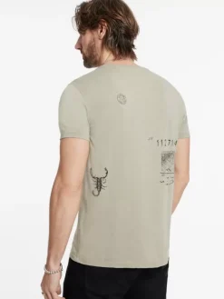 TRAVELERS STAMP TEE-John Varvatos Discount