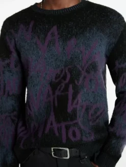 VINHETA CREWNECK SWEATER-John Varvatos