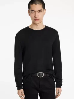 WALTER CREW NECK SWEATER-John Varvatos Clearance